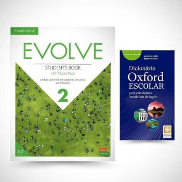 Imagem de Kit: Evolve Level 2 Students Book with Digital Pack + Dicionário Oxfor