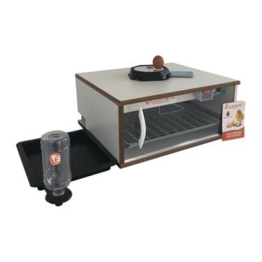 Imagem de Chocadeira Automática - 120 Ovos + Ovoscópio e Água Automática - ECLOP