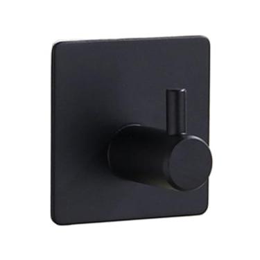 Imagem de Gancho para porta de chuveiro de banheiro de dois lados, único, sobre porta de vidro, porta-toalhas de chuveiro, aço inoxidável, sem perfuração, suporte para toalhas, 05, G