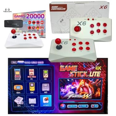 Imagem de VIDEO GAME CONSOLE 2.4G WIRELESS LITE 4K HD 64GB ARCADE CONTROLLER X6