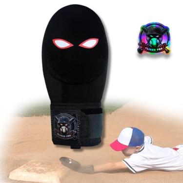 Imagem de Luva deslizante de beisebol adulto – luva para adultos softball, beisebol, gotejamento para base, corrida, proteção de pulso e mão, equipamento essencial - SLIDER PRO