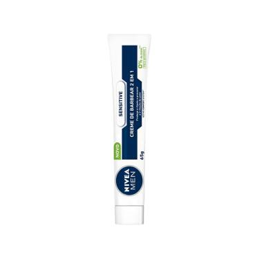 Imagem de Creme De Barbear Nivea 2 Em 1  Men Sensitive 65g