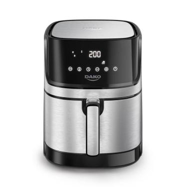 Imagem de Fritadeira Air Fryer Dako Digital 5L 1700w Preto Com Inox 110V