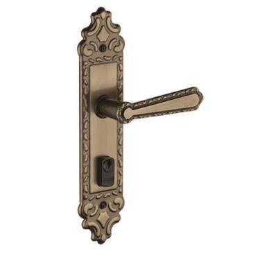 Imagem de Fechadura Colonial Externa Alavanca Soprano - Aço Inox - Modelo Veneza