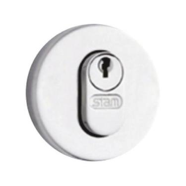 Imagem de Fechadura Porta Correr 950 Roseta Inox - Stam 13206