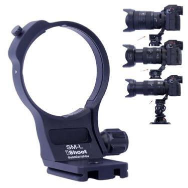 Imagem de iShoot Anel de montagem de tripé de colar de lente compatível com Sigma 28-45mm F1.8 DG DN Art, 28-105mm F2.8 DG DN Art & 24-70mm F2.8 DG DN II Art L-Mount, suporte de placa de liberação rápida