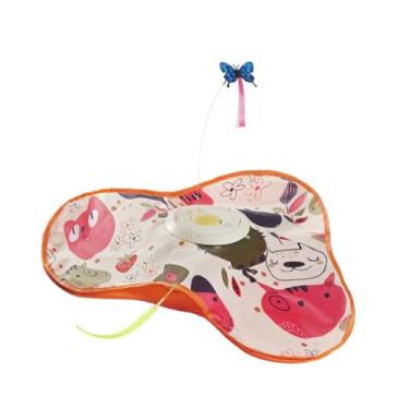 Imagem de Ｂｅｓｇａ Brinquedo interativo para gatos, ratos que rangem, suprimentos para animais de estimação, entretenimento engraçado, brincadeira automática, Laranja