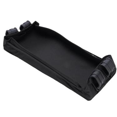 Imagem de FTVOGUE Bandeja de Pano de Lanche para Carrinho, Bandeja de Pano de Porta -copos, Alça de Alça de Armazenamento para Crianças Viagens