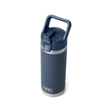 Imagem de Garrafa Térmica YETI Rambler 530ml - Isolada a Vácuo - Cor Navy