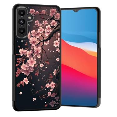 Imagem de Vobber Capa para Galaxy A16 5G, capa protetora fina com arquitetura antiarranhões TPU à prova de choque para Samsung Galaxy A16 5G 6,7 polegadas 2024, árvore de flor de cerejeira