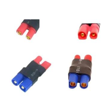 Imagem de 3.5mm Banana Para Deans EC3 XT60 Conector Plug 2 Pcs Para Fonte De Ali