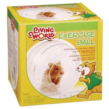 Imagem de Globo de Exercicio Hamster c/ Suporte G - Chalesco