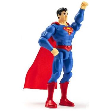 Imagem de Superman Dc Figura Com 3 Acessórios 10Cm Boneco Comics Sunny, Un