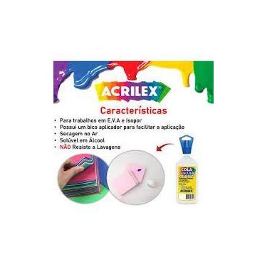 Imagem de Cola Eva e Isopor 90 Gramas Acrilex