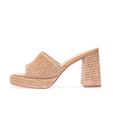 Imagem de Monrovia sandália feminina gladiadora para casamento, noiva, dama de honra, strass, salto stiletto, sandálias formais da moda, Bege, 9.5