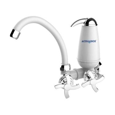 Imagem de Torneira Bica Movel com Filtro 1.500 litros Parede Acquabios Refil Rem