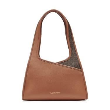Imagem de Calvin Klein Bolsa Lyla com compartimento triplo, caramelo/marrom/cáqui, tamanho único