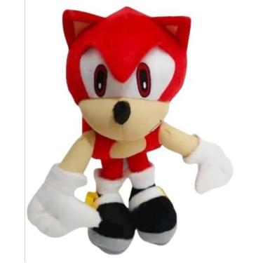 Imagem de Bonecos Pelucia Sonic Vermelho Grande 45 m Material Antialergico Envio