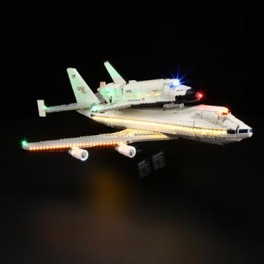 Imagem de MENZAVA LED Light Set Compatible with Lego Shuttle Carrier Aircraft Icons 10360 Building Blocks Model - Model Set NOT Included