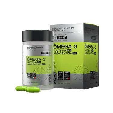 Imagem de Ômega-3 + Luteína + Zeaxantina 1000mg - 60 Cápsulas - FortLife - FortL