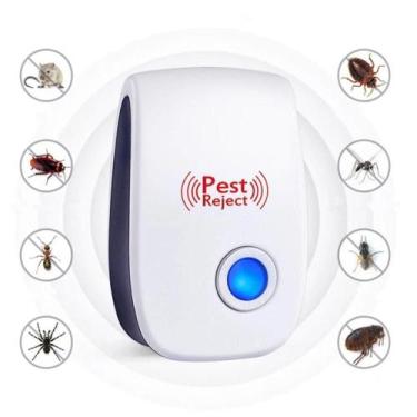 Imagem de Repelente Eletrônico Bivolt Controle De Pragas, ratos e insetos - Pest