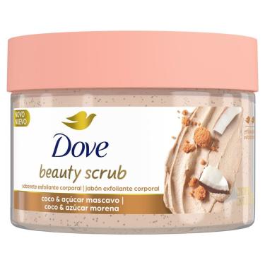 Imagem de Sabonete Esfoliante Corporal Dove Beauty Scrub Coco e Açúcar Mascavo 280g