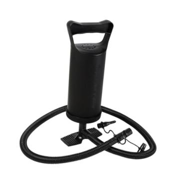 Imagem de UGPLM Bomba de duas ações com 3 bicos, bomba manual para boia de natação, para áreas externas, colchões de ar