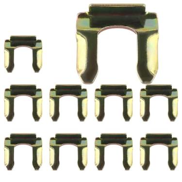Imagem de Kit de clipes de retenção de mangueira de freio HW1457 de substituição (10 peças) - Mangueira de estacionamento em forma de U, clipe de retenção, trava de mangueira de freio para carros, caminhões