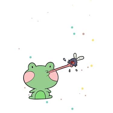 Imagem de Funky Frog Notebook: The perfect gift for frog lovers - a fun and cute journal notepad