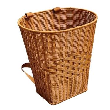 Imagem de Wswqop Cesta de Colheita Feita à Mão, Acessórios, Cesta de Flores de Capacidade, Mochila de Plantio Ao Ar Livre, Jardineiro de Mercado