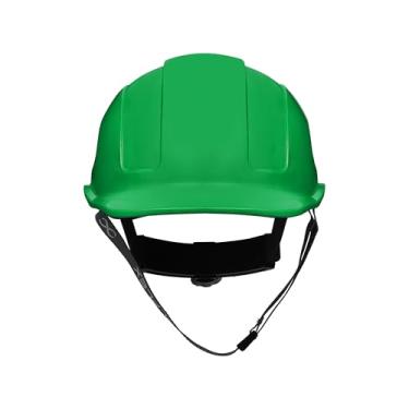 Imagem de Capacete Steelflex Turtle Verde com Aba Frontal, Suspensão, Catraca e Jugular CA35983