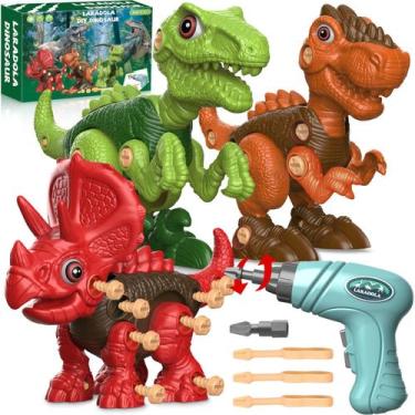 Imagem de Brinquedos de dinossauro Laradola para meninos de 3 a 8 anos com furad