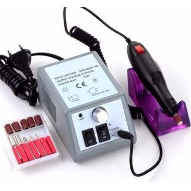 Imagem de Lixadeira Eletrica Unha Manicure Pedicure Profissional Motor Bivolt ME