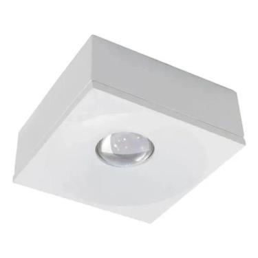 Imagem de Spot de Sobrepor Quadrado Branco Led 3W 3000K 127V  - Delis