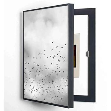 Imagem de Tampa Do Painel Elétrico Medidor Decorativo Caixa Medidor De Pintura Decorativa Caixa Pintura Decorativa Para Sala De Estar Corredor De Hotel Escritório Medidores De Caixa Decorativa, H, W55*H65cm