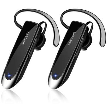 Imagem de Fone de ouvido Bluetooth Link Dream para celular sem fio, pacote com 2
