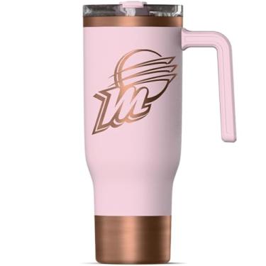 Imagem de Hydrapeak x WNBA Voyager Phoenix Mercury 1,134 g oficialmente licenciado com alça e tampa de canudo, copo isolado à prova de vazamento, adequado para copo