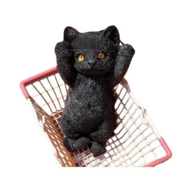 Imagem de Brinquedo De Pelúcia Grande De Silicone Em Forma De Gato, Feito À Mão,