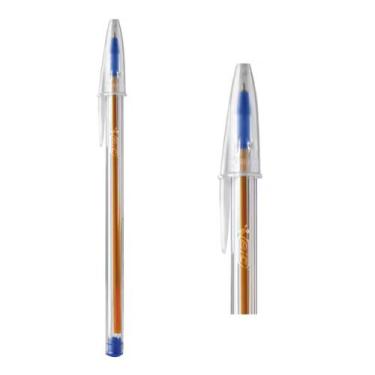 Imagem de Caneta Esferográfica Cristal Ponta Fina 0.8mm - Bic