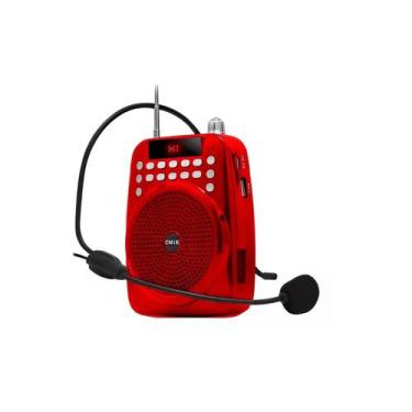 Imagem de Amplificador de voz com megafone Bluetooth 20W com microfone - Lightbe
