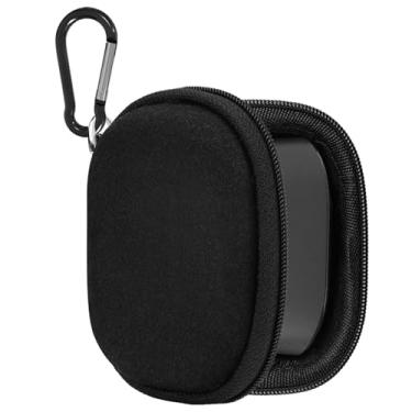 Imagem de Geekria Estojo para fones de ouvido Shield, compatível com Soundgear CLIPS, Vibe Beam e Tune Buds, bolsa de transporte rígida de substituição com mosquetão (preto)