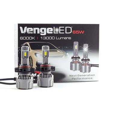 Imagem de DDM Tuning Lâmpadas de farol de neblina Venge 65W, 13000LM/PR, substituição para carros, jogos e plugue, branco-FBA (H16)