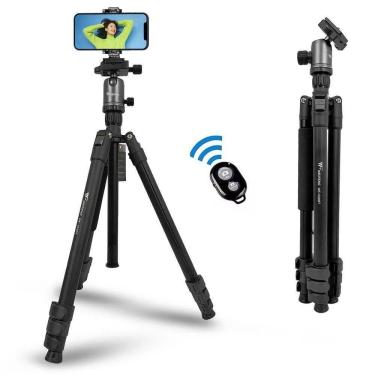 Imagem de Tripé Profissional Foto Weifeng Wt628 155Cm Cabeça Ballhead