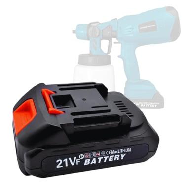 Imagem de Bateria de Reposição 21V para Pistola Pulverizadora de Tinta – Compatível com Modelos HVLP, 1500mAh, Alta Performance