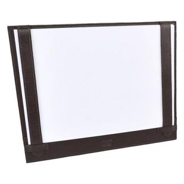 Imagem de Risque e Rabisque CONT A4 em Couro Galvani, Marrom Café