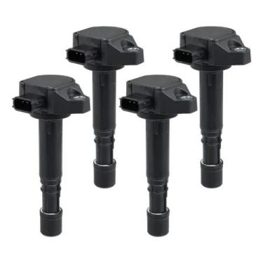 Imagem de Kit 4 Bobina Ignição Honda Civic 1.7 16v Acura 30520-pgk-a01 - Tsunami