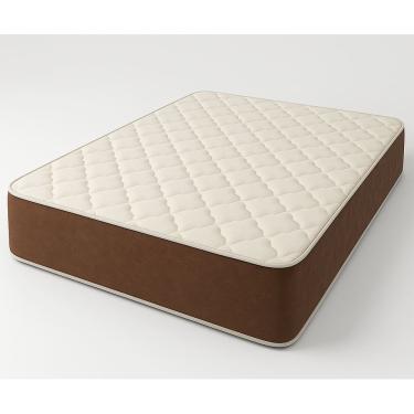 Imagem de Colchão D33 128x188x14 - Lateral Marrom PREMIUM