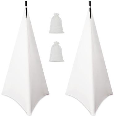 Imagem de Tampa de suporte de alto-falante AKOZLIN com suporte de tripé de 360 b