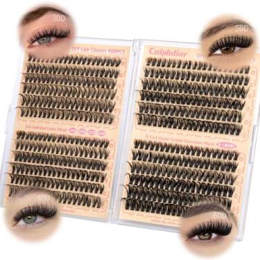 Imagem de Eyelash Clusters calphdiar Wispy Lash 30D+40D+50D+60D 480 unidades