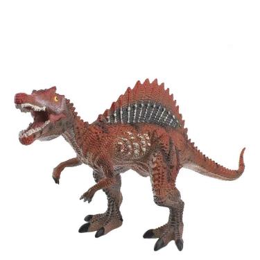 Imagem de Estatueta de dinossauro realista de espinossauro, brinquedo de PVC de 18 cm para crianças